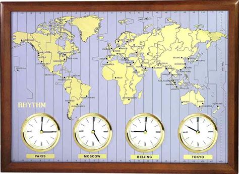 時鐘位置|World Clock — current time around the world